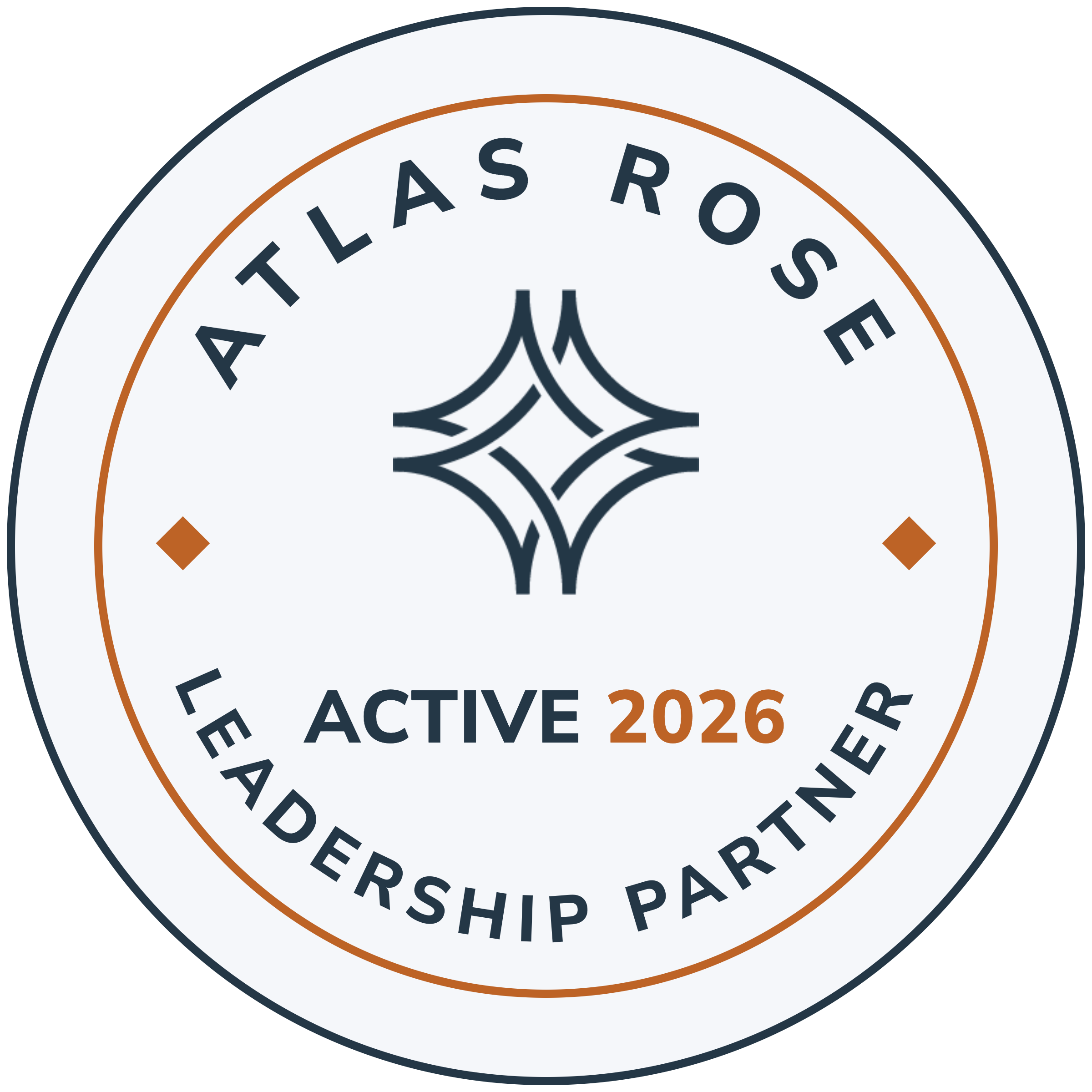 Atlas Rose Leadership Partner badge